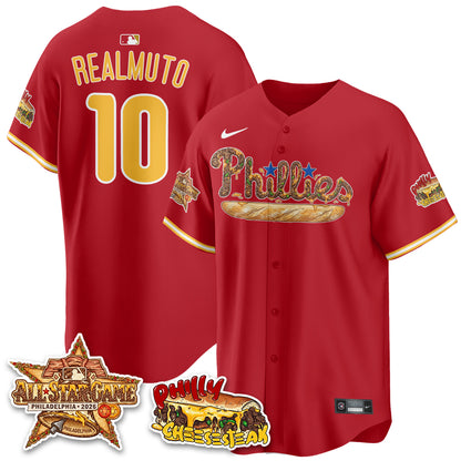 Philadelphia Phillies Cheesesteak Edition Vapor Limited Jersey - Stitched