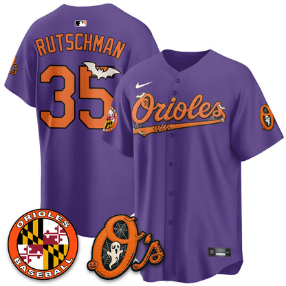 Baltimore Orioles Halloween 2026 Vapor Limited Jersey - Stitched