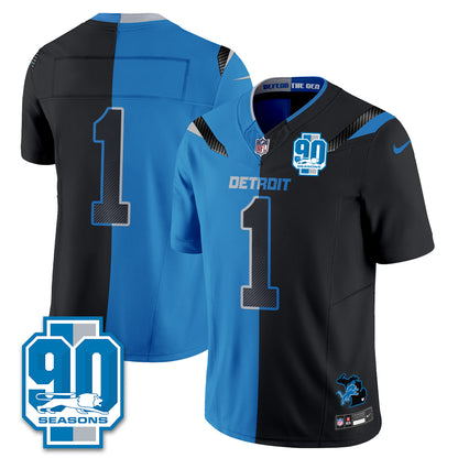 DET Rivalries Split Edition Vapor Jersey - Stitched