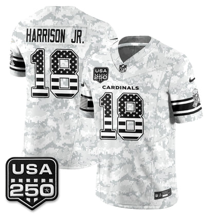 Arizona Cardinals 2026 Salute to Service Vapor Jersey - Stitched