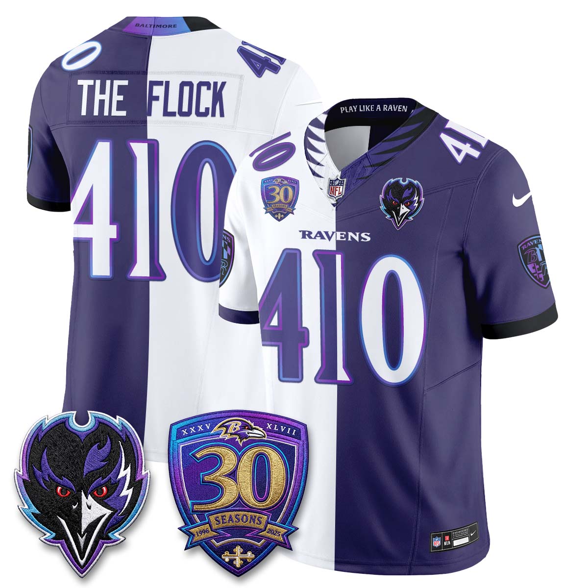 BAL The Next Flight Split Vapor Jersey - Stitched