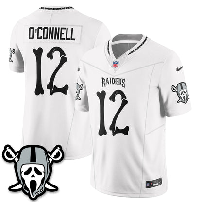 Las Vegas Raiders x Ghost Face Edition Vapor Jersey - Stitched