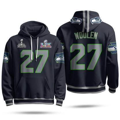 SEA S.Bowl Champs Fleece Hoodie - Printed