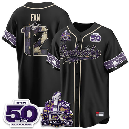 SEA 2026 Nightmare Edition Vapor Baseball Jersey - Stitched