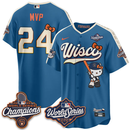 MIL 2026 WS Champions x Meow KT Vapor Jersey - Stitched