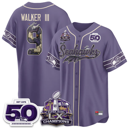 SEA 2026 Nightmare Edition Vapor Baseball Jersey - Stitched