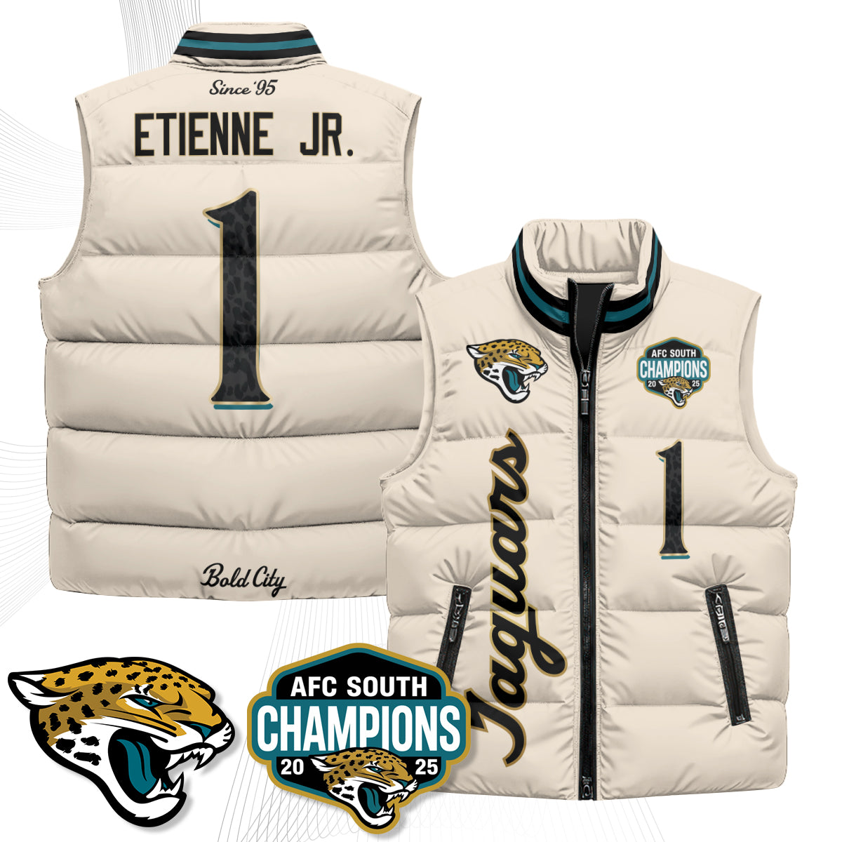 DET 2026 Rivalries Puffer Vest - Printed