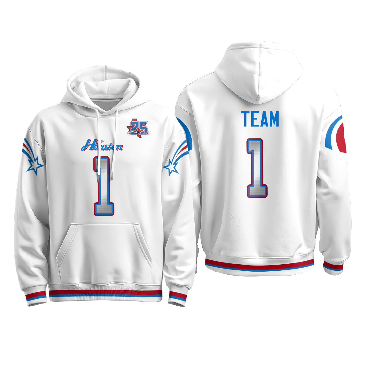 HOU Star Edition Pullover Hoodie - Printed