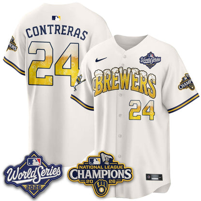 MIL "Pitcher & Pint" 2026 NL Champions Vapor Jersey - Stitched