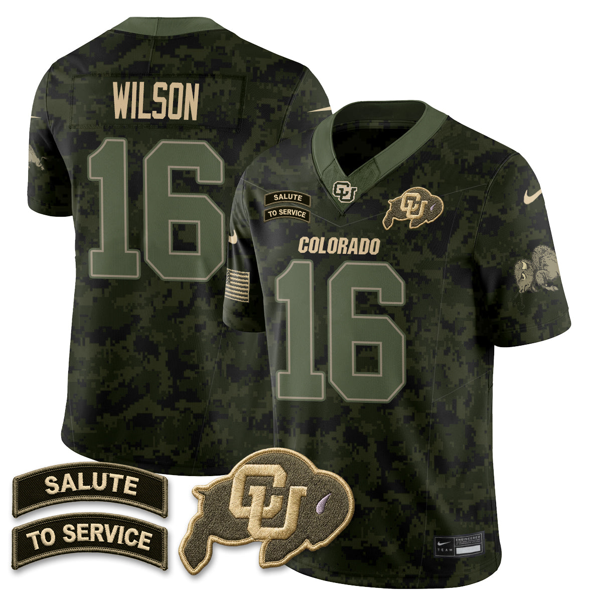 CU 2026 Salute to Service Vapor Jersey - Stitched
