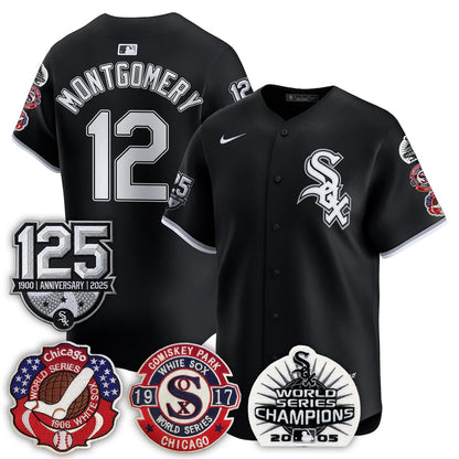 CWS 125th Anniversary - W.S Champions Edition Vapor Jersey - Stitched