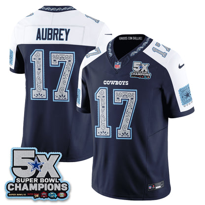 DAL 2026 Hispanic Month Edition Vapor Jersey - Stitched