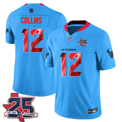 HOU Fangear Edition Vapor Jersey - Stitched