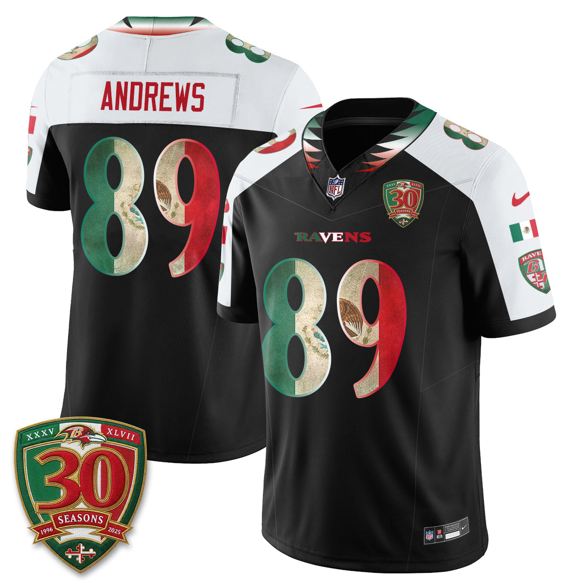 BAL Mexico Edition Vapor Jersey - Stitched