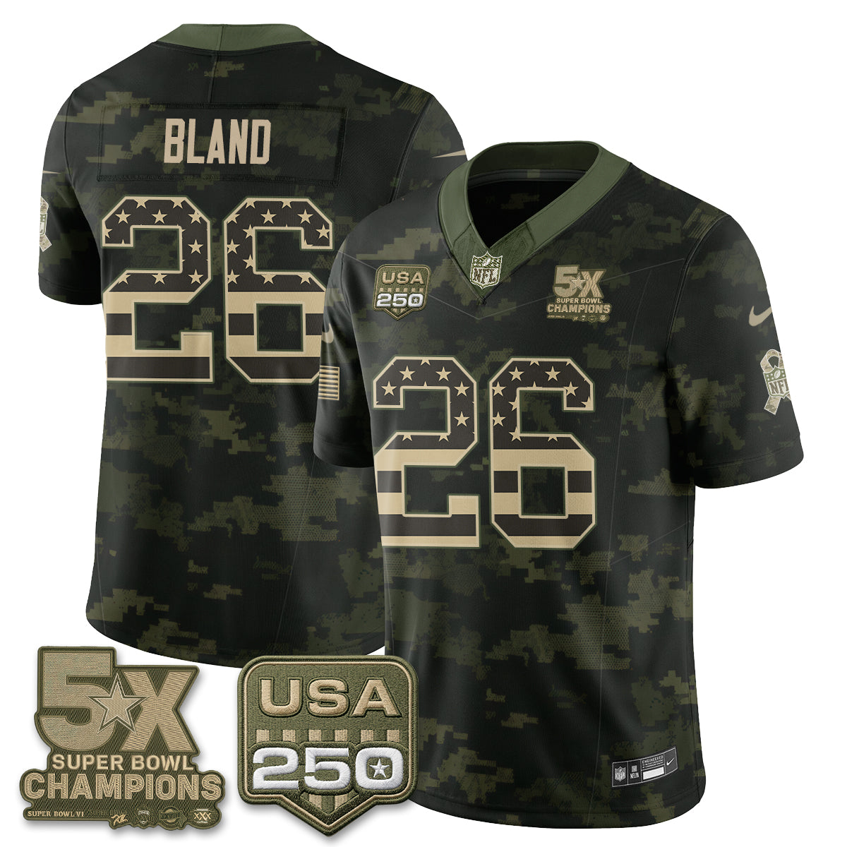 Dallas Cowboys 2026 Salute to Service Edition Vapor Jersey V2- Stitched