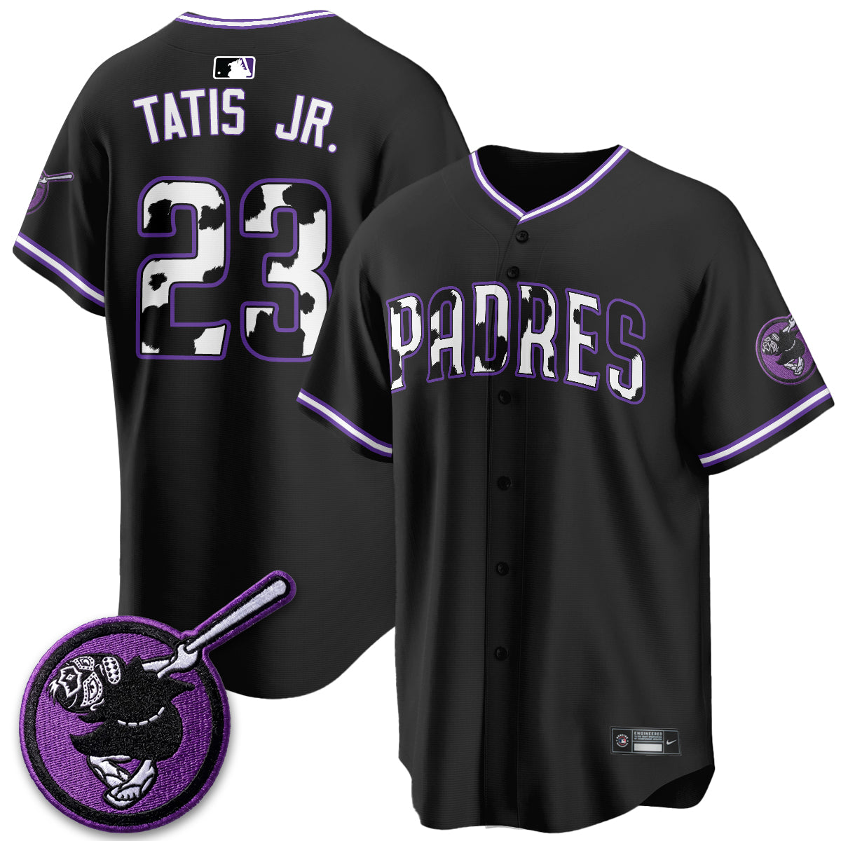 San Diego Padres x King of the Luchadores Vapor Jersey - Stitched