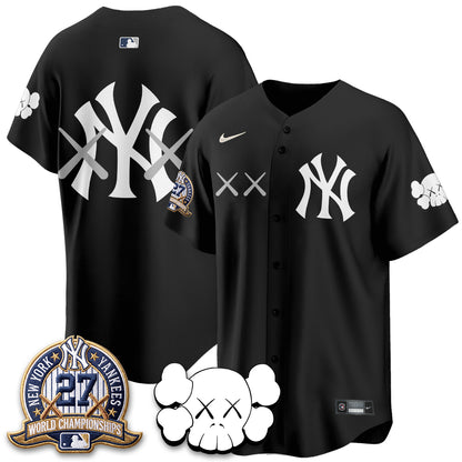 New York Yankees x KAWS Edition Vapor Jersey - Stitched