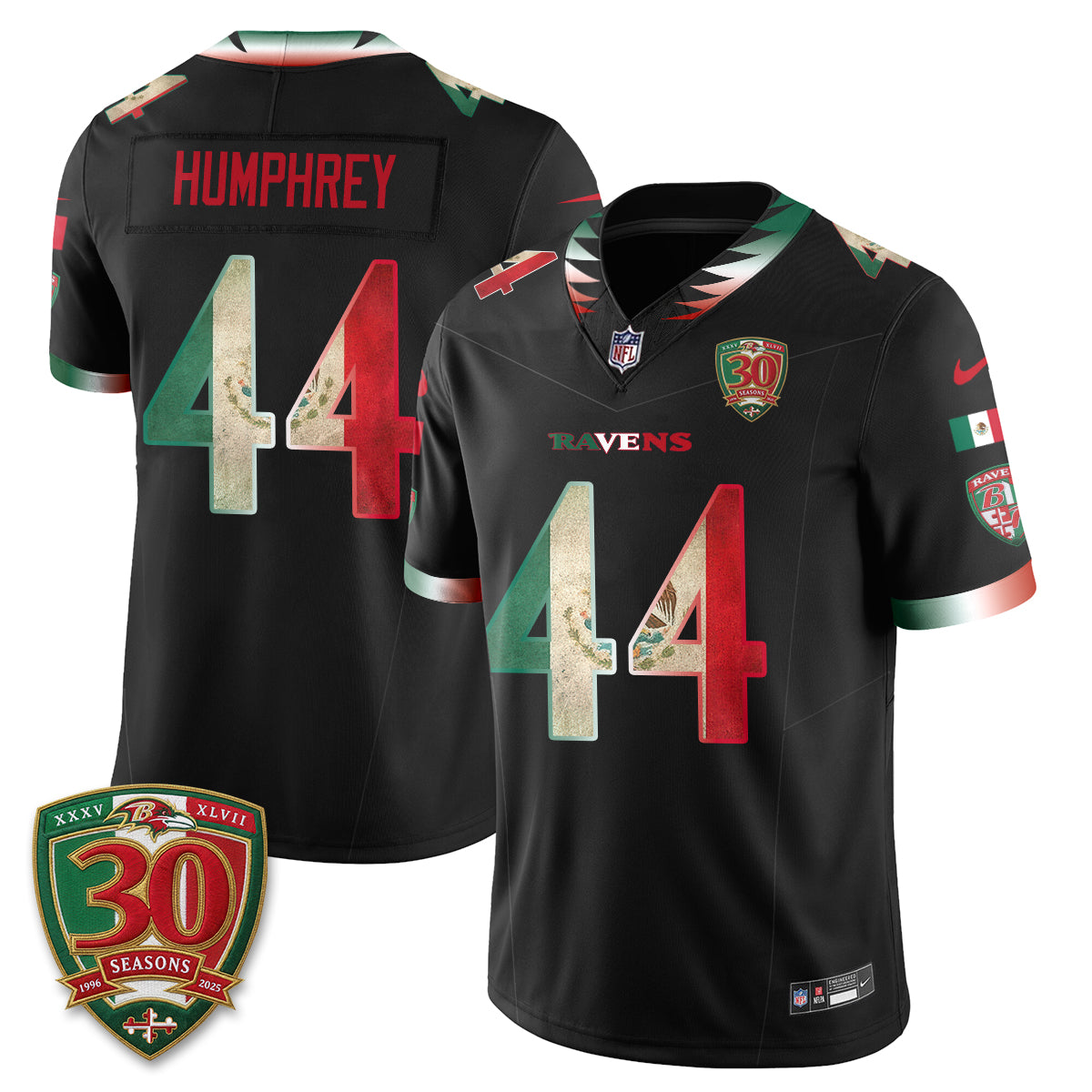 BAL Mexico Edition Vapor Jersey - Stitched