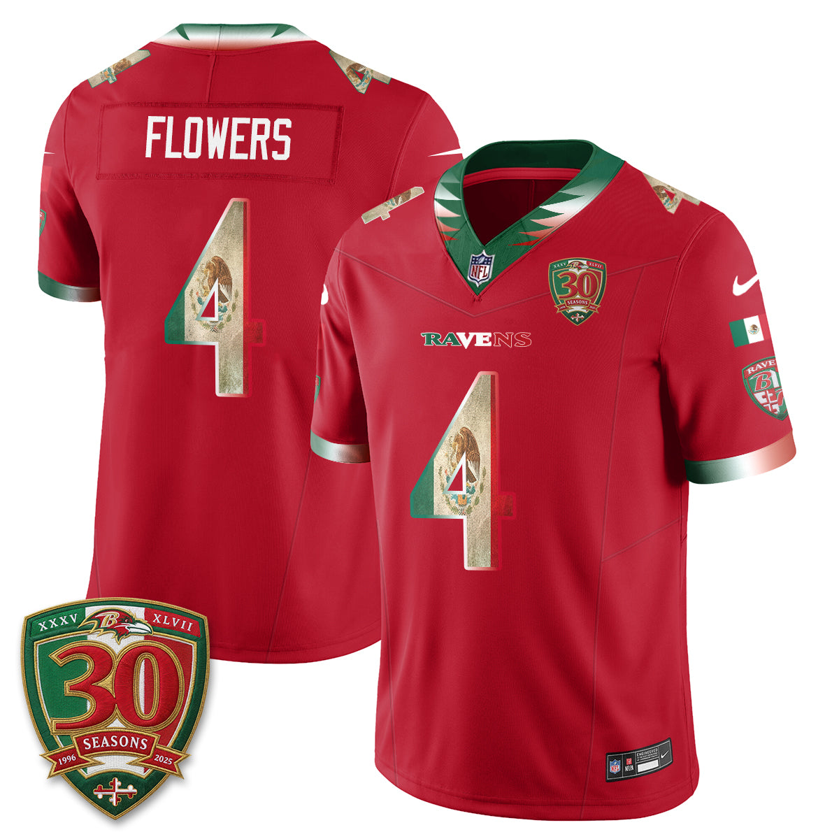 BAL Mexico Edition Vapor Jersey - Stitched