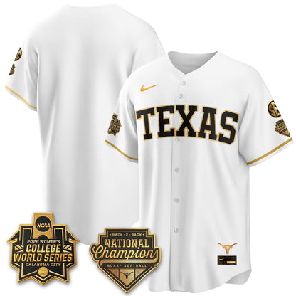 TEX Softball 2026 World Series (WCWS) Vapor Premier Limited Jersey - B2B Champs - Stitched