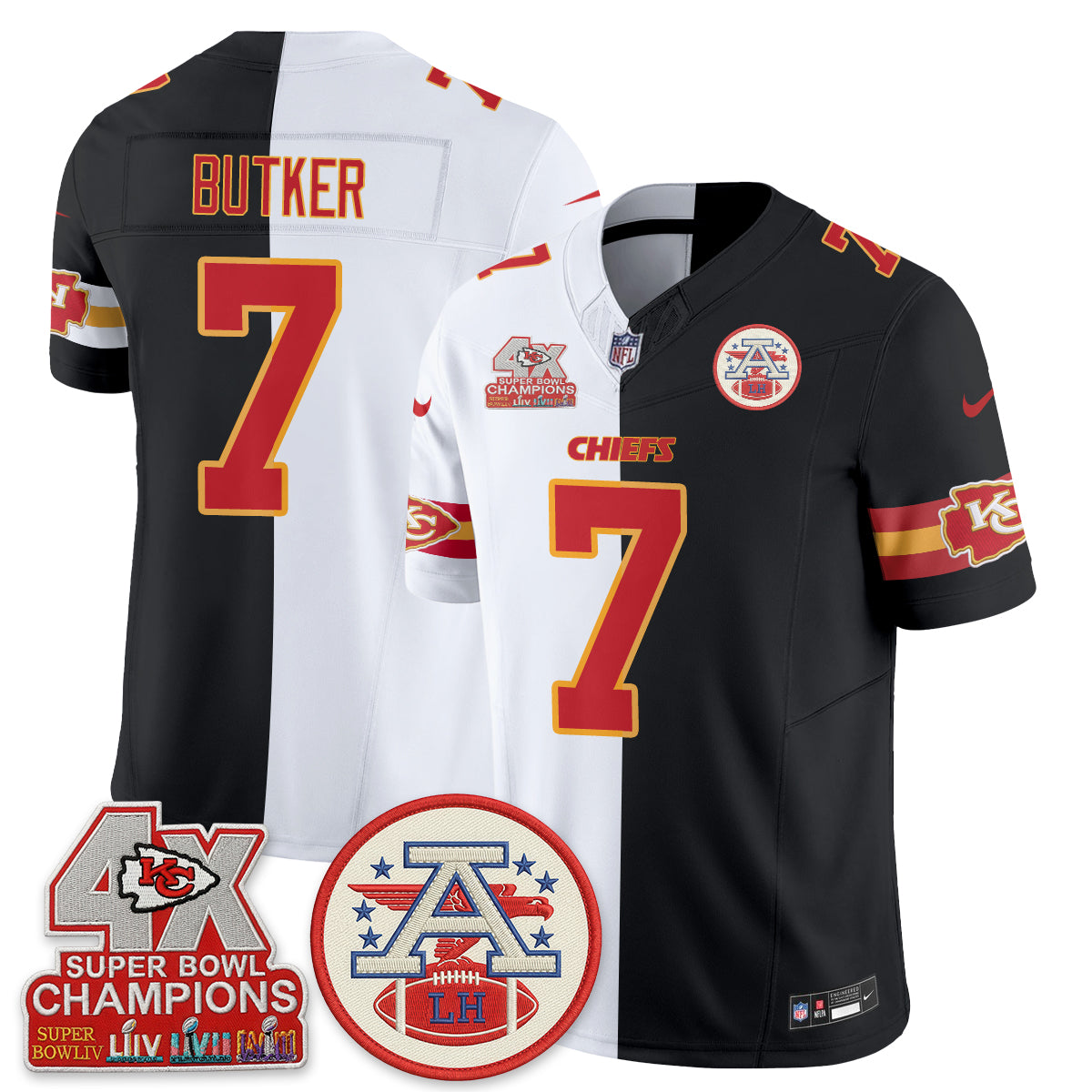 KC Split Edition Vapor Jersey - Stitched