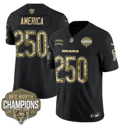 Chicago Bears 2026 Salute to Service V2 Vapor Jersey - Stitched