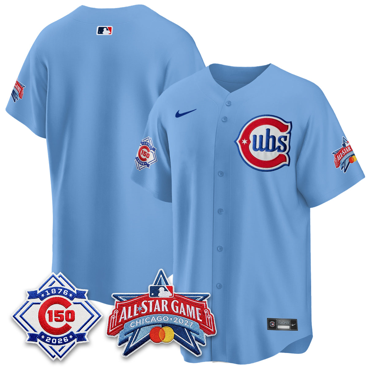 Chicago Cubs 2027 All Star Game Vapor Limited Jersey - Stitched