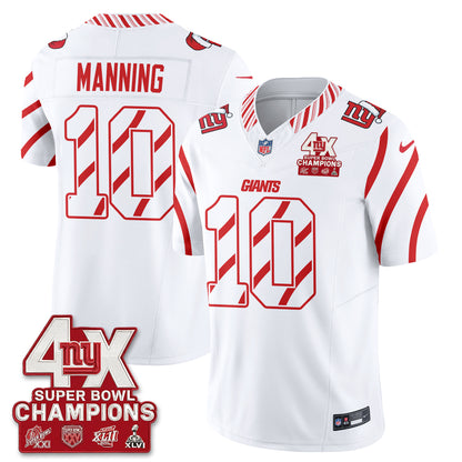 New York Giants  Xmas Edition Vapor Jersey - Stitched