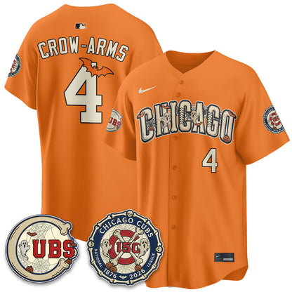 Chicago Cubs Halloween 2026 Vapor Limited Jersey - Stitched