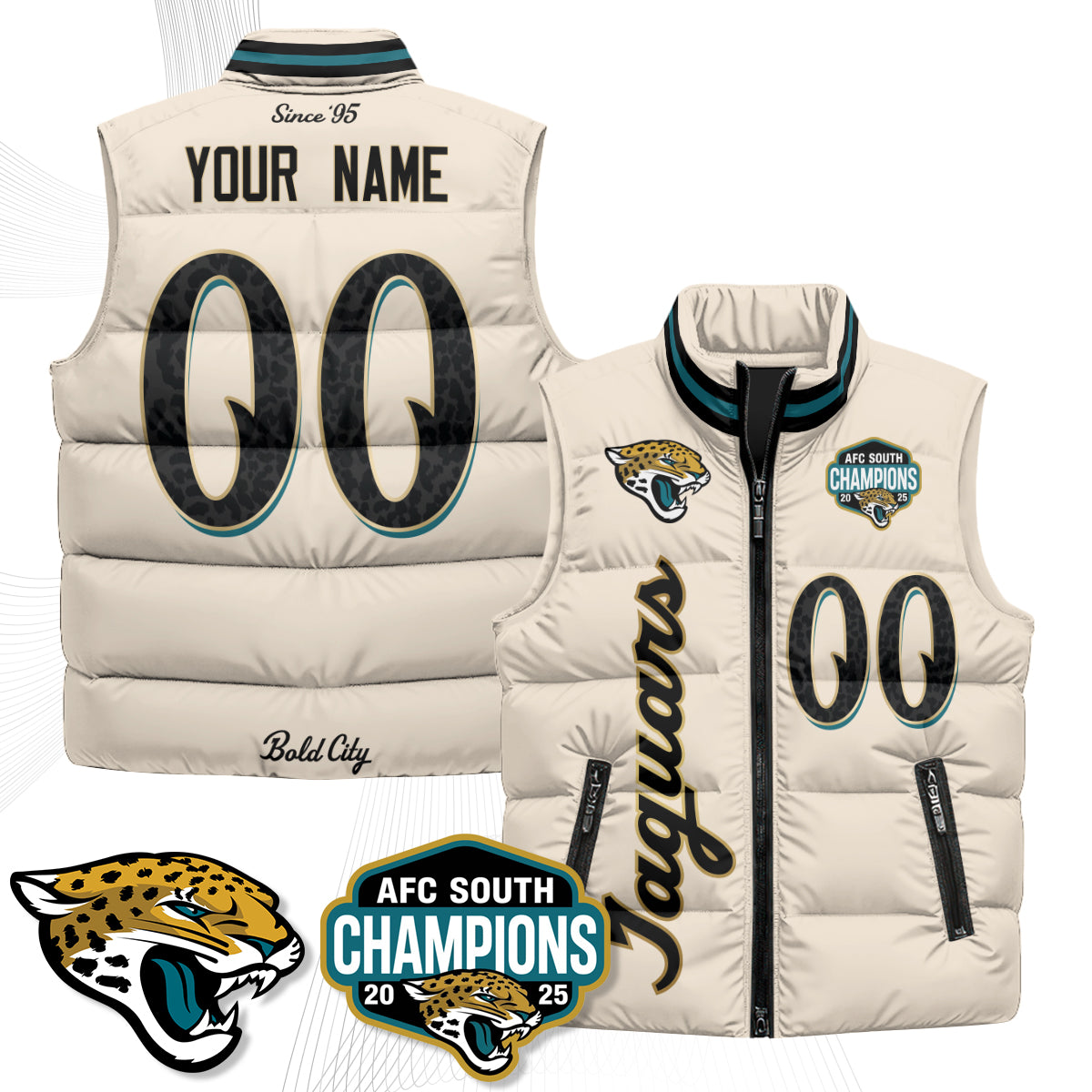 DET 2026 Rivalries Custom Puffer Vest - Printed