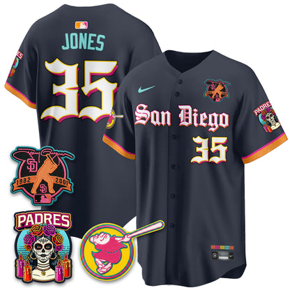 SD 2026 City Connect x Tony Gwynn Patch Vapor Premier Limited Jersey - All Stitched - V5
