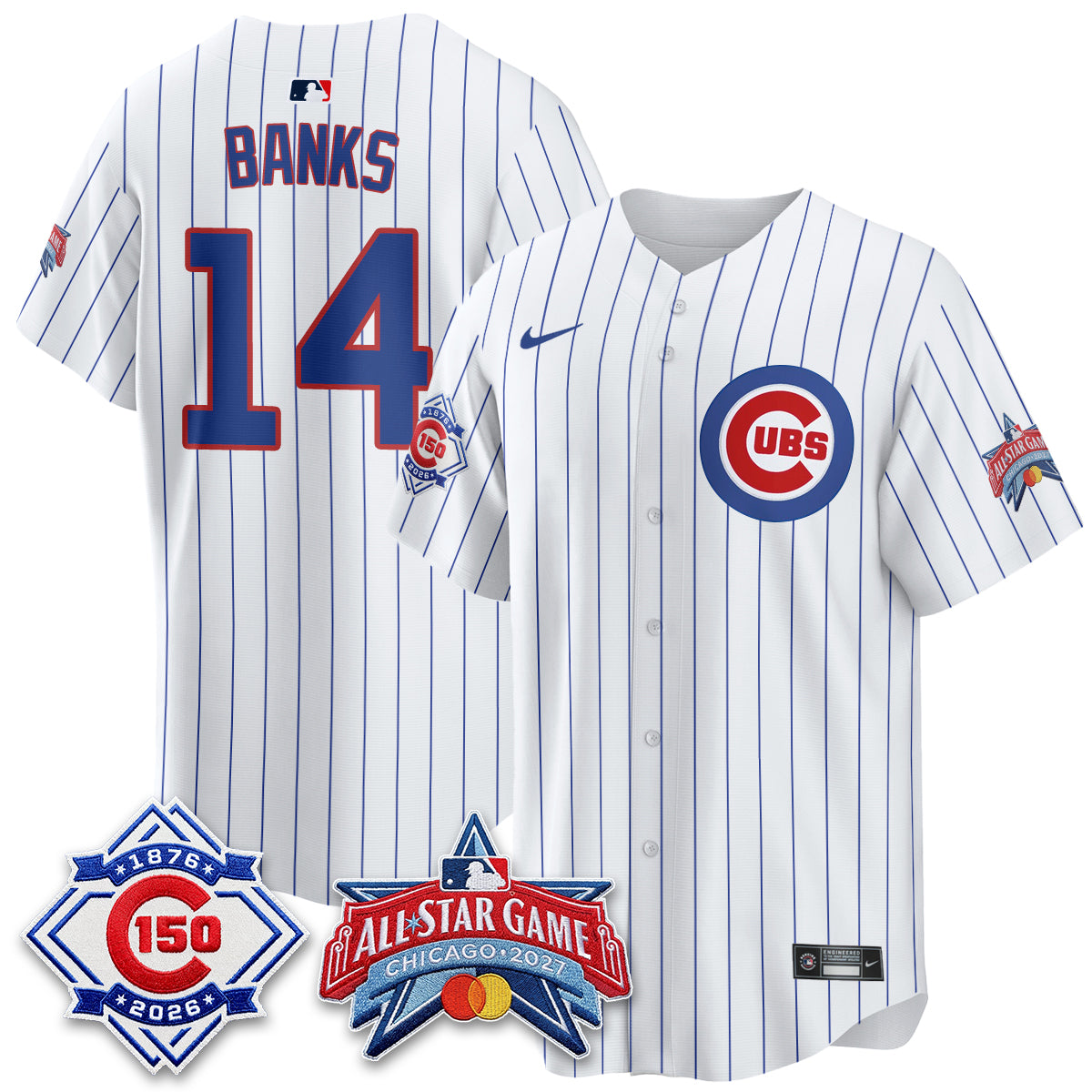 Chicago Cubs 2027 All Star Game Vapor Limited Jersey - Stitched