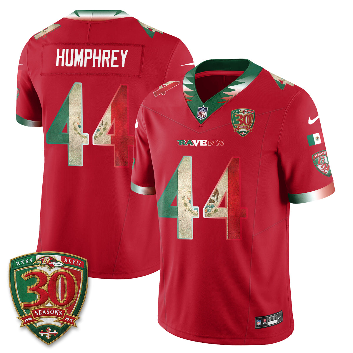 BAL Mexico Edition Vapor Jersey - Stitched