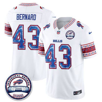 Buffalo Bills Xmas Edition Vapor Jersey - Stitched