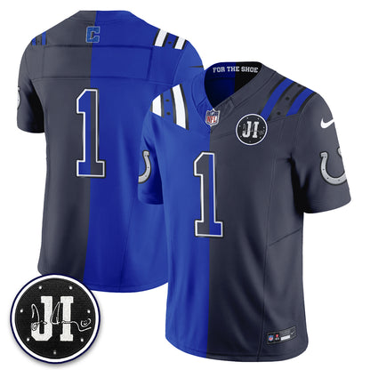Indianapolis Colts 2026 Rivalries Split Vapor Jersey - Stitched