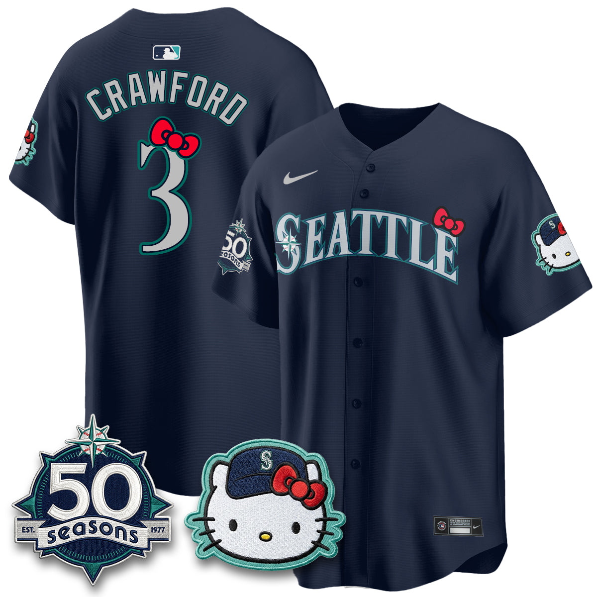 SEA x Meow KT Night Limited Jersey - All Stitched
