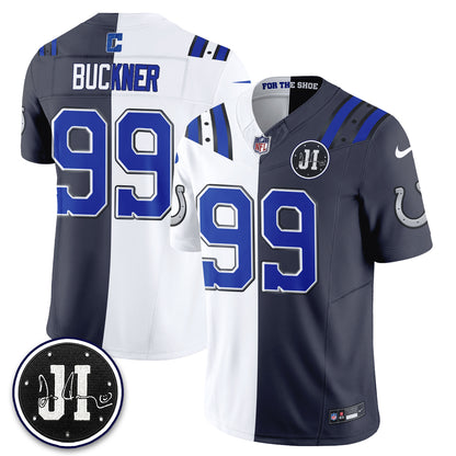 Indianapolis Colts 2026 Rivalries Split Vapor Jersey - Stitched