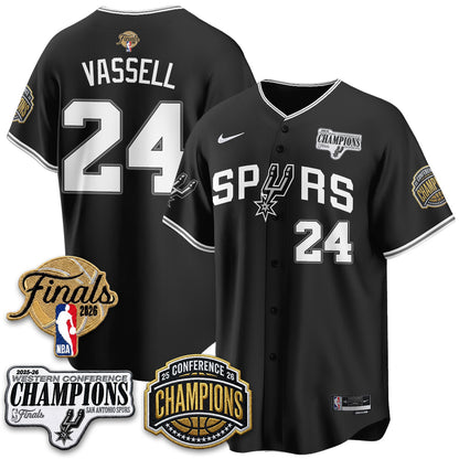 SAS 2026 Basketball Finals Vapor Jersey - Stitched