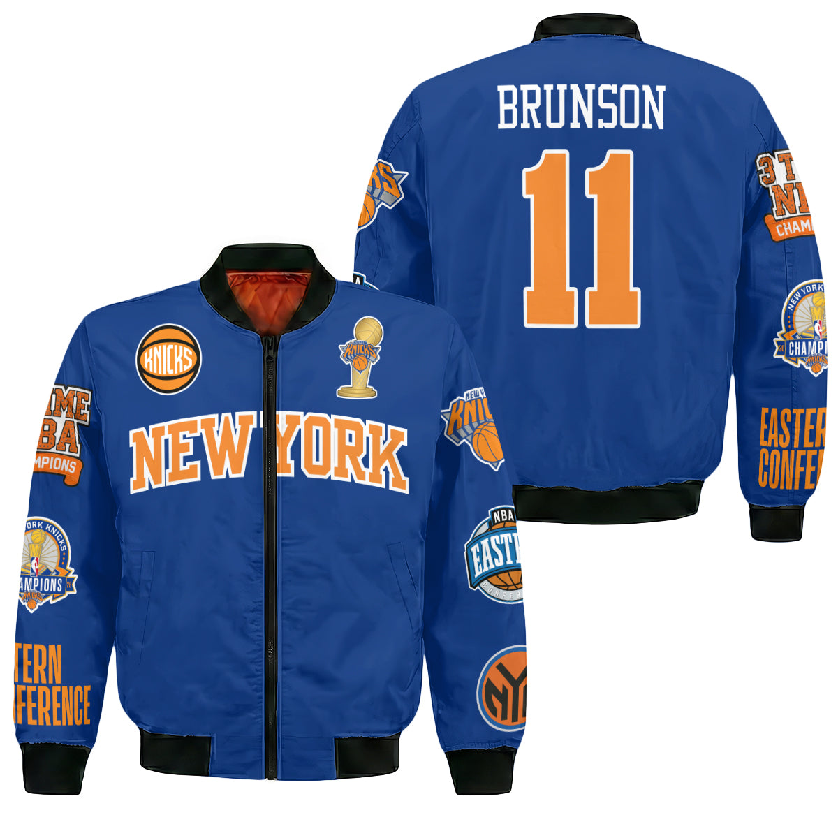 New York Knicks 2026 NBA Finals Champions Limited Edition Bomber Jacket - Printed
