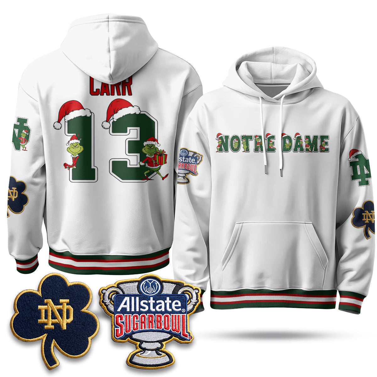 NDFI x Grinch Christmas 2026 Edition Hoodie - Stitched