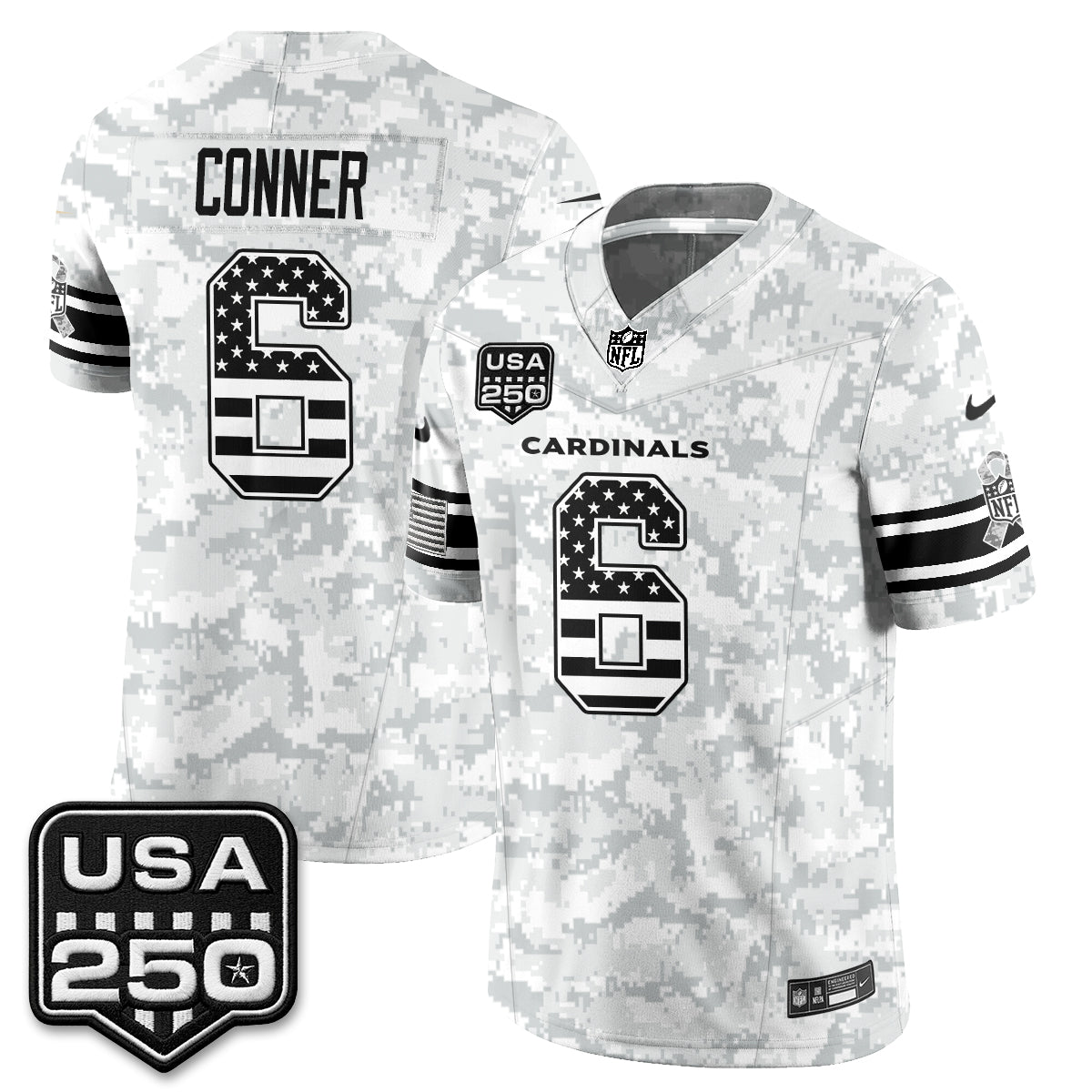 Arizona Cardinals 2026 Salute to Service Vapor Jersey - Stitched