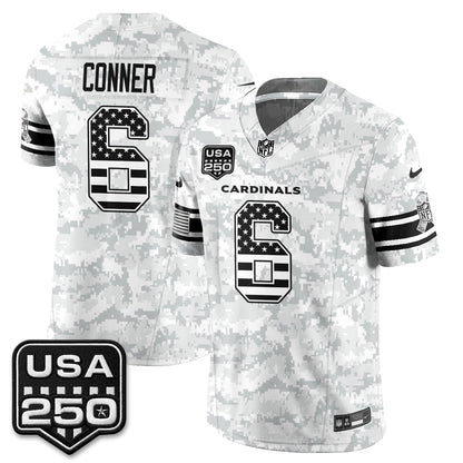 Arizona Cardinals 2026 Salute to Service Vapor Jersey - Stitched