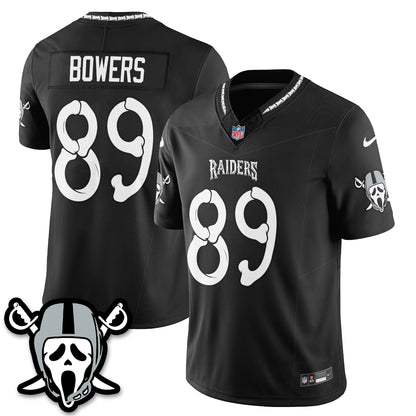 Las Vegas Raiders x Ghost Face Edition Vapor Jersey - Stitched