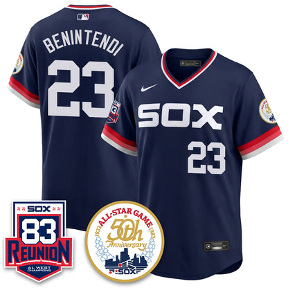 Chicago White Sox Reunion All West Champions Vapor Jersey - Stitched
