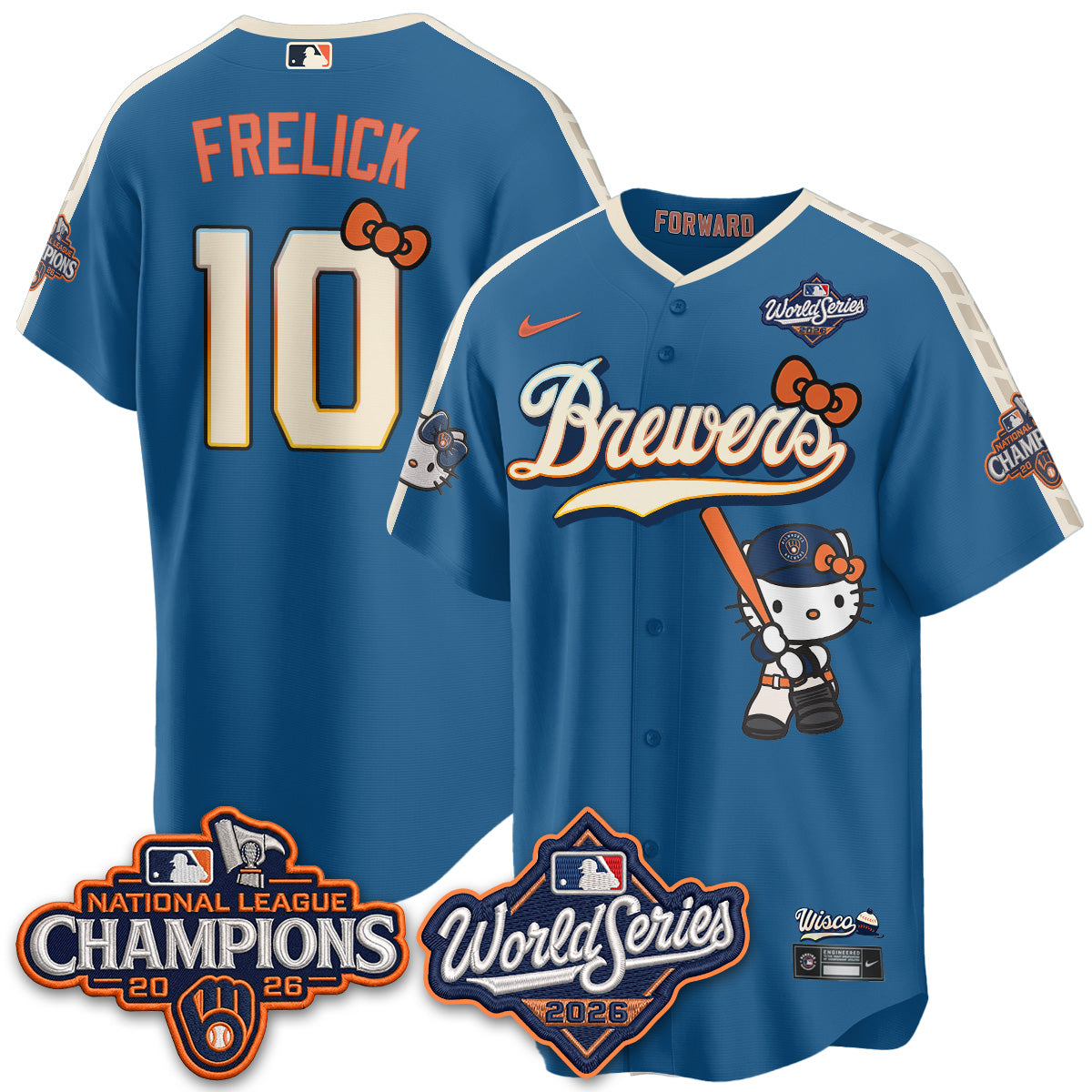 MIL 2026 NL Champions x Meow KT Vapor Jersey - Stitched