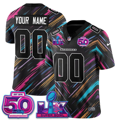SEA Intercept Cancer 2026 Edition Custom Jersey - Stitched