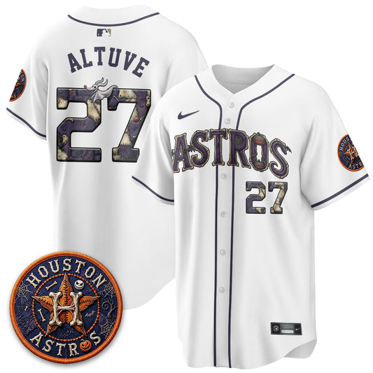 HOU Nightmare Vapor Limited Jersey - Stitched