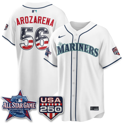 Seattle Mariners 2026 All Star Edition Vapor Jersey - Stitched