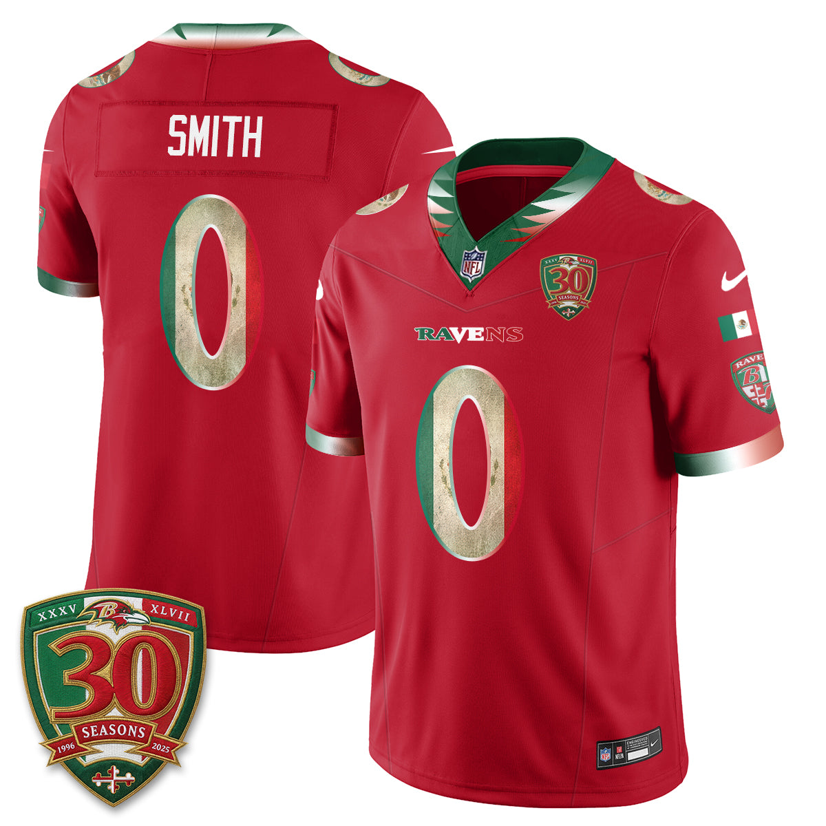 BAL Mexico Edition Vapor Jersey - Stitched