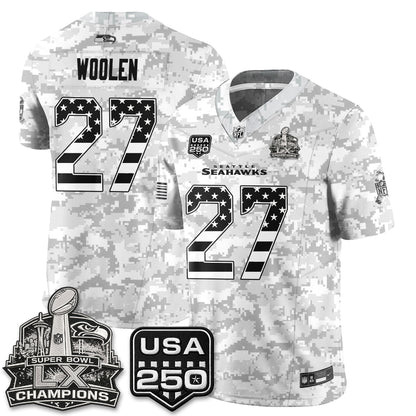 SEA 2026 Salute to Service Edition Vapor Jersey - Stitched n5
